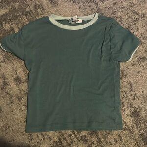 RSQ (Tilly’s) two tone green baby tee